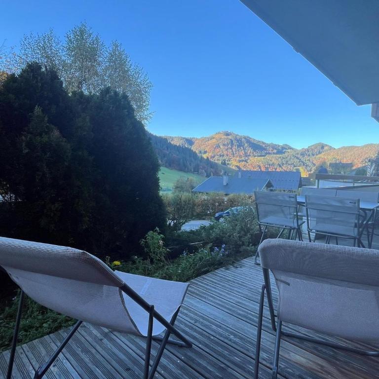 Appartement cosy près des pistes avec garage, WIFI, terrasse - La Clusaz - FR-1-459-234 - Appartamento - 6