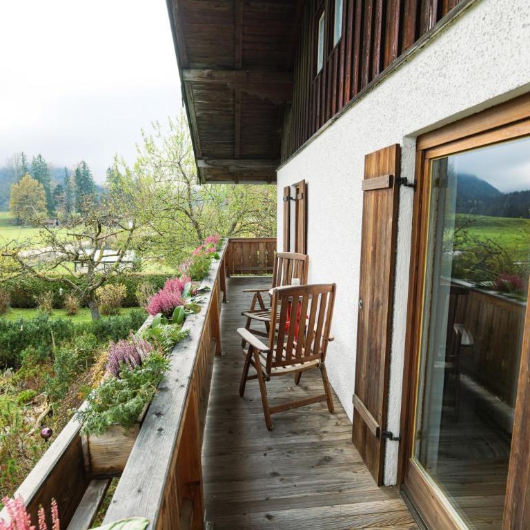 Ferienwohnungen im Griachalgarten - Chiemgau Karte - Apartment mit Balkon - 8