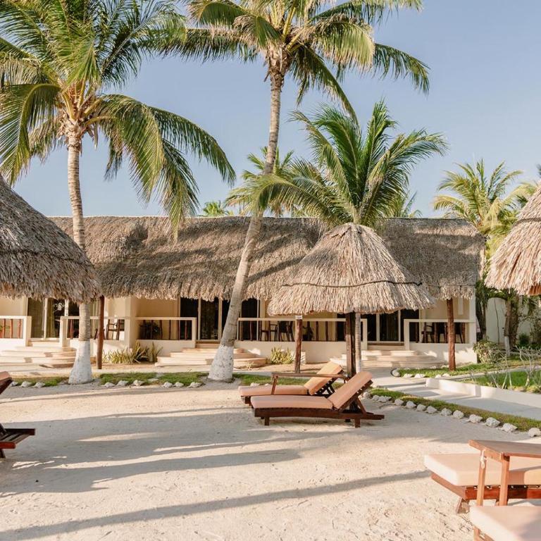 Hotel Puerto Holbox Beach Front - Habitación con cama extragrande. - 7