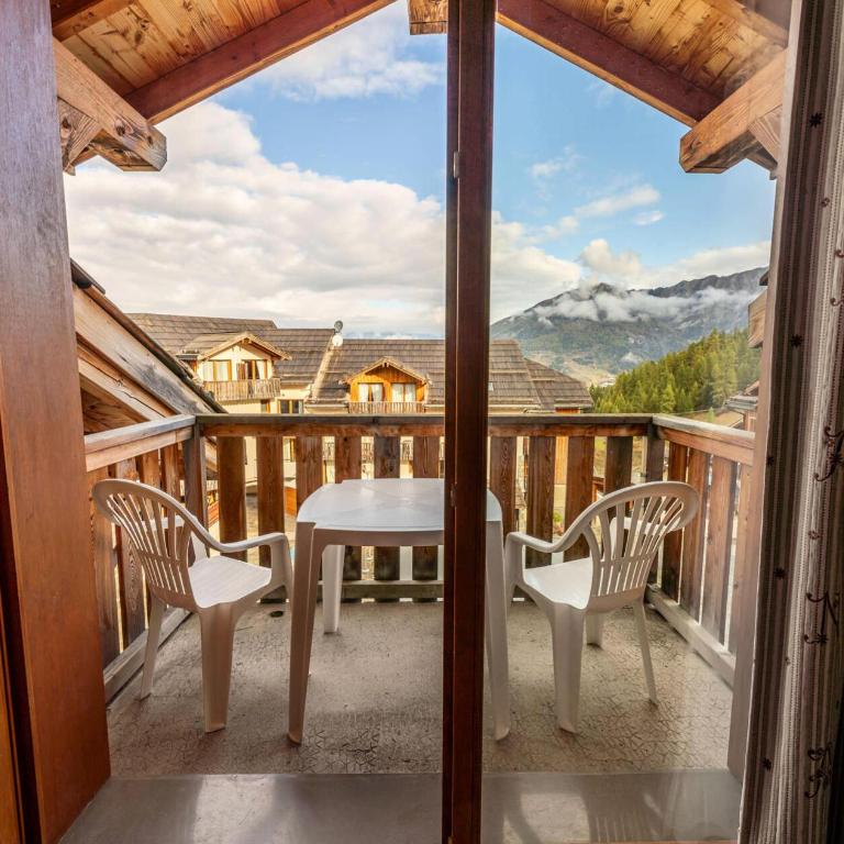 Résidence Les Hauts De Preclaux - Studio avec jolie vue sur la place des Orres 1800 MAE-8011 - Monolocale - 5