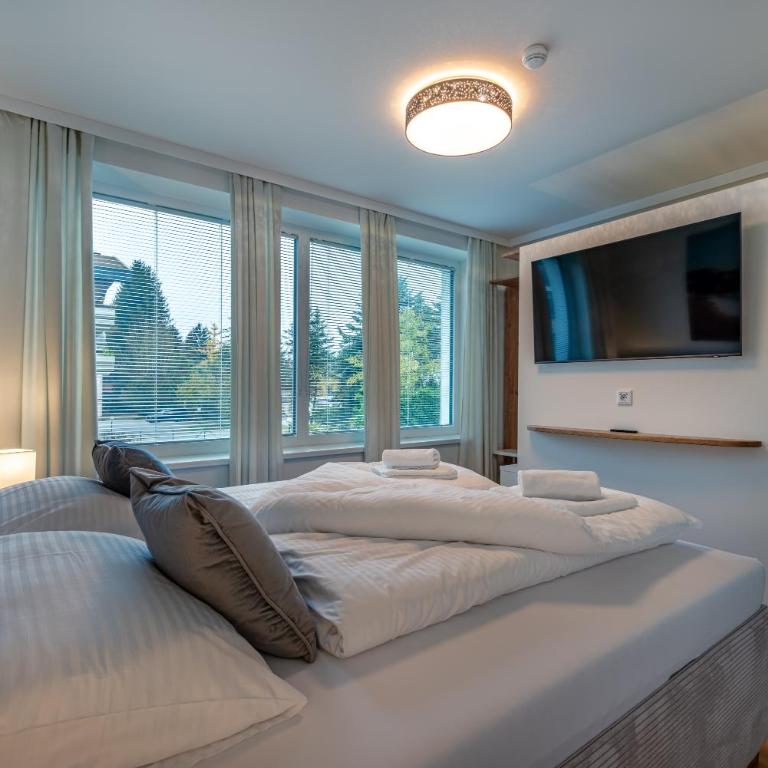 Well-Home Apartments Velden mit Klimaanlage - Deluxe Apartment mit 2 Schlafzimmern und Gartenblick - 10