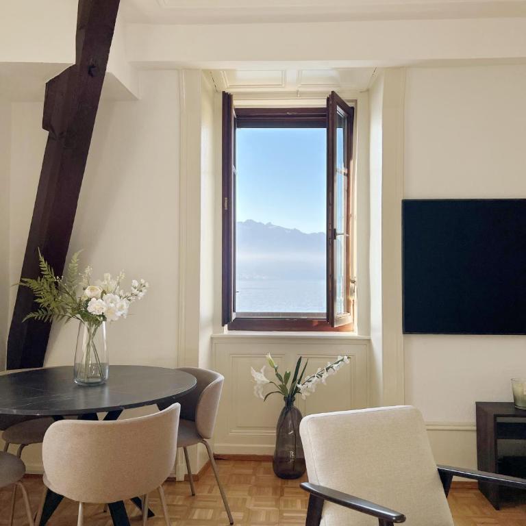 Montreux Riviera Suite Waterfront 3 Bedrooms Private Parking - Apartment mit 3 Schlafzimmern - 3