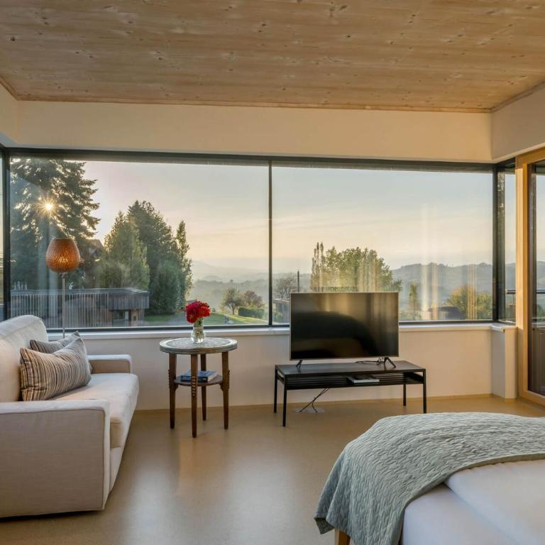 WURZENBERG Hotel Lodges Südsteiermark - Suite mit Panoramablick und Balkon - 6