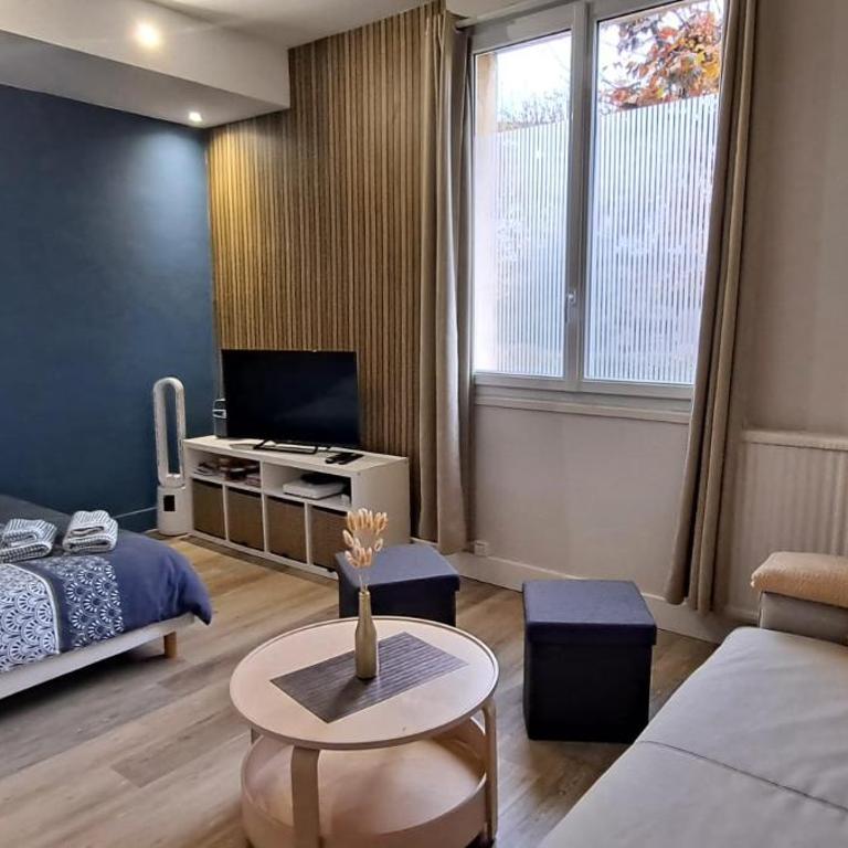 Le Nid Secret avec Parking privé gratuit à 5 min à pied de la plage - Appartement 1 Chambre - 23