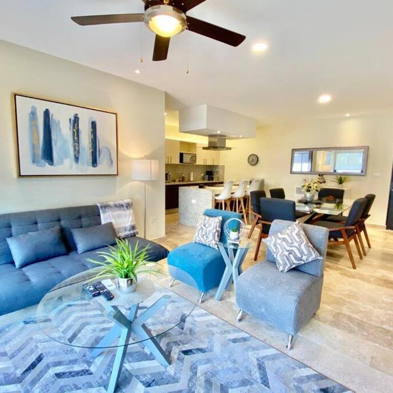 Modern 2-Bedroom, 2-Bath Apartment in the Heart of Playa del Carmen- Arenis Condos - Two-Bedroom Apartment - 2