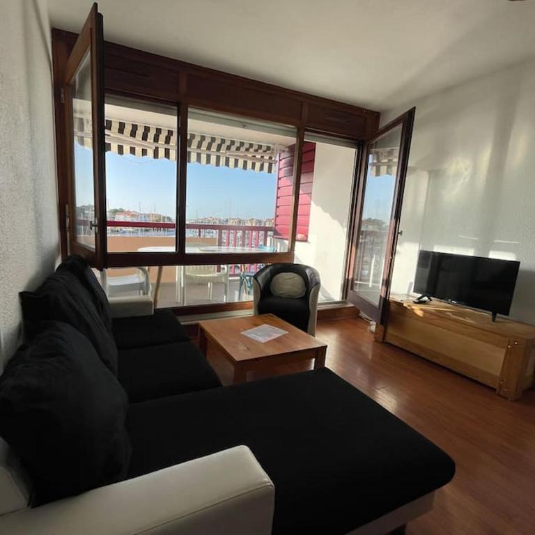 Appartement avec balcon vue sur le port & piscine - Appartamento con 2 Camere da Letto - 14