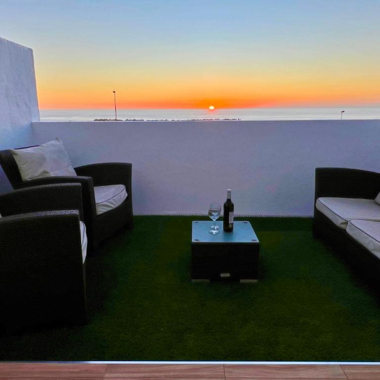 Bungalow mit Meerblick und Gemeinschaftspool - Apartment with Sea View - 5