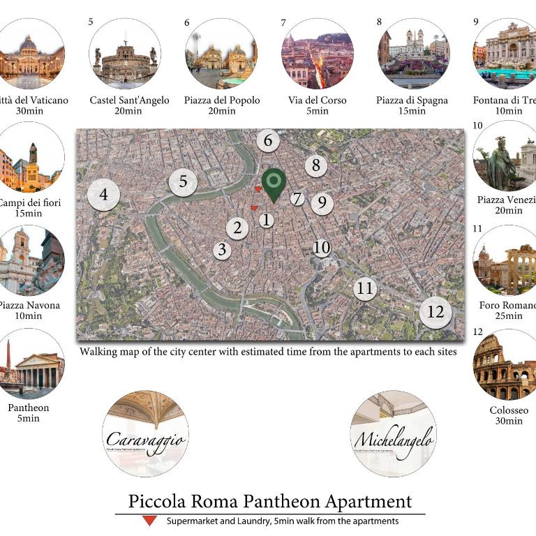 Pantheon Apartments - Piccola Roma - Appartamento con 2 Camere da Letto - 17