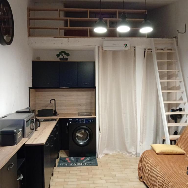 Appartement climatisé avec parking privé dans résidence les hautes vignes - Estudio - 2 niveles - 1