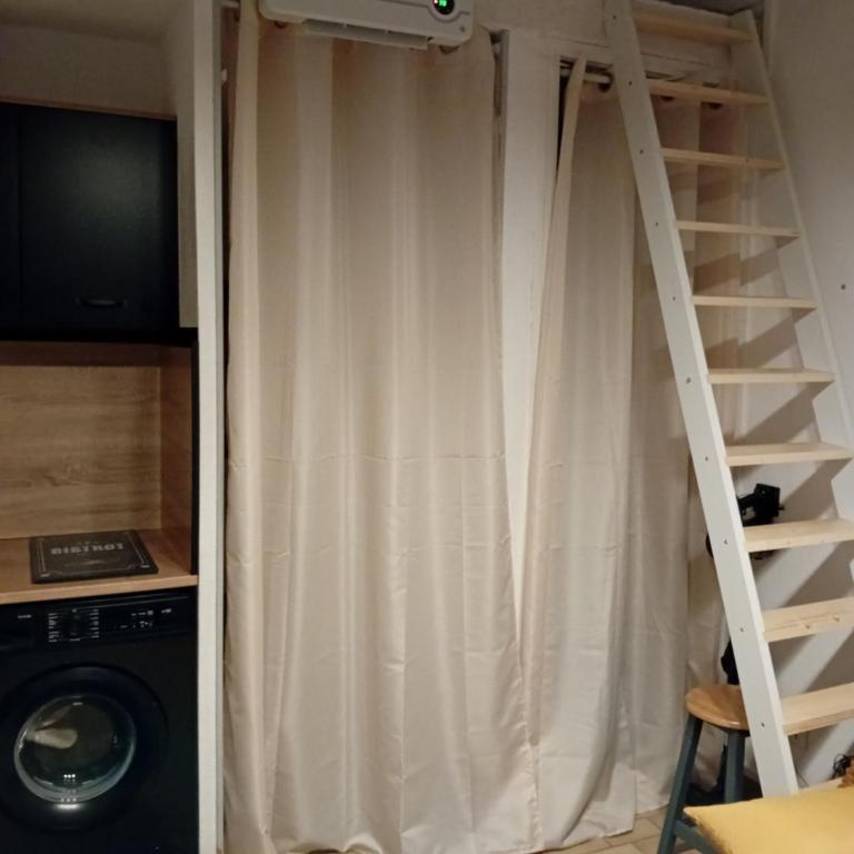 Appartement climatisé avec parking privé dans résidence les hautes vignes - Estudio - 2 niveles - 14