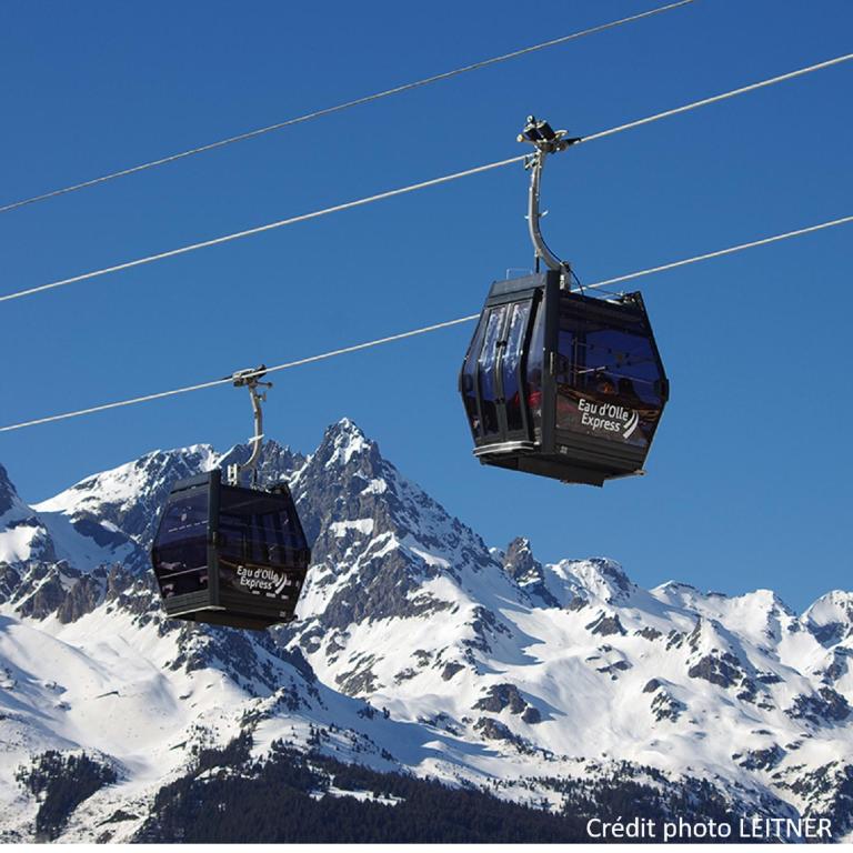 Le Bois Cosy appartement 4 étoiles 6 personnes, ACCES SKI ALPE D'HUEZ GRAND DOMAINE A 3 K M - Appartement 2 Chambres - Vue sur Lac - 55