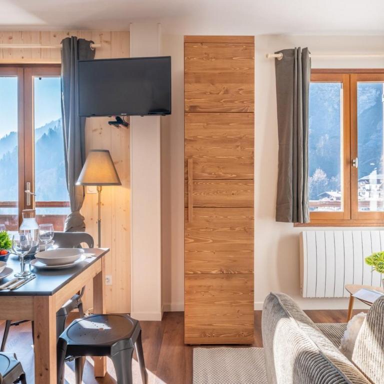 Le Petit Aravis - village et vue panoramique - Appartement - 10