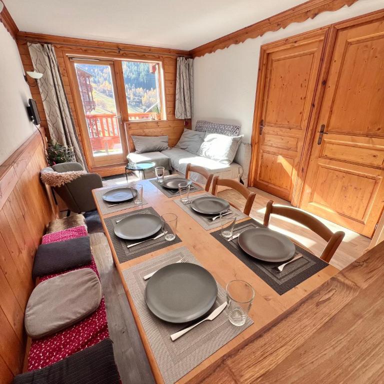 Appartement cosy 5-6p aux pieds des pistes 2 chambres 2 sdb - Appartement 2 Chambres - 13