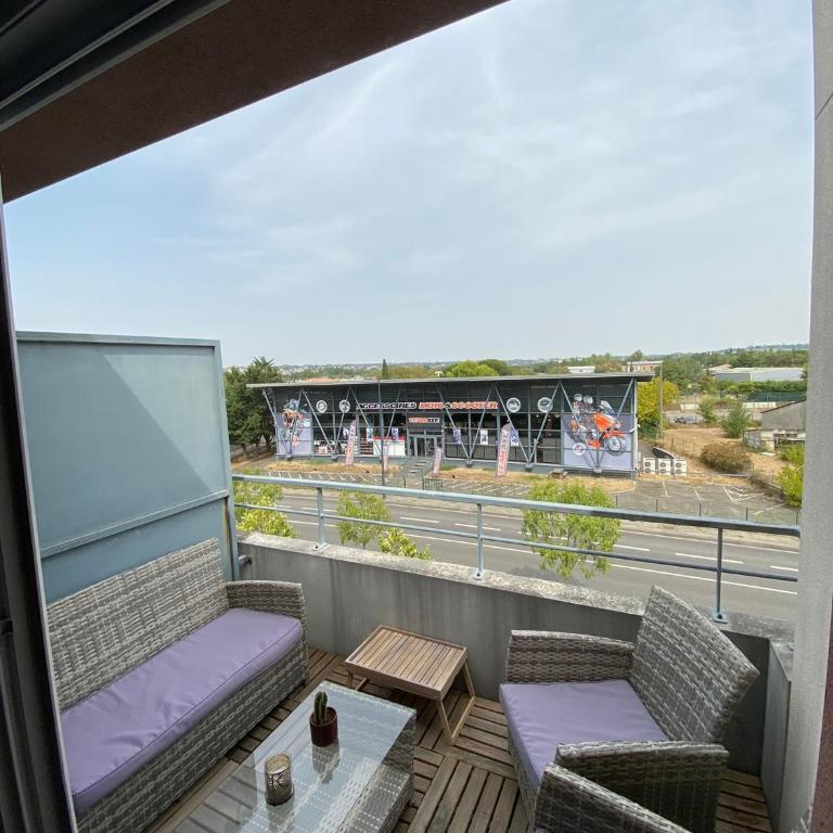 Proche Centre Gare Cosy Superbe Terrasse prkg & wifi - Appartement 1 Chambre - 5