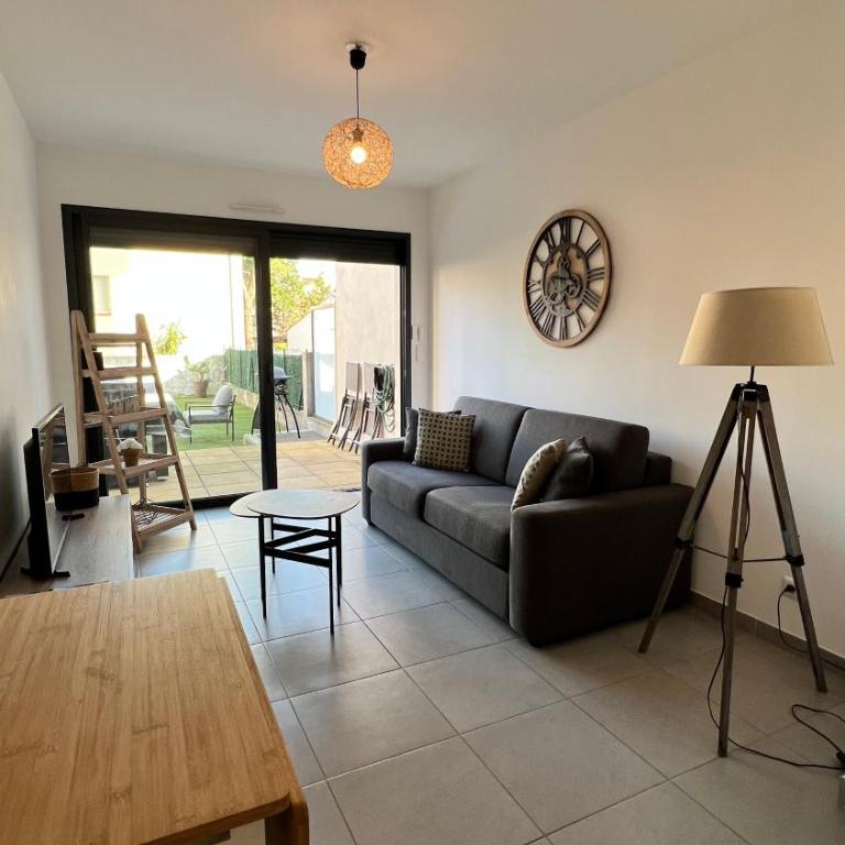 Appartement T2 - Rez-de-Jardin, proche plage et commerces - Appartamento con 1 Camera da Letto - 7