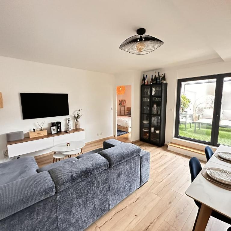 Le Cocon - Appartement rare - Grande Terrasse - Parking privé - Reims - Apartamento de 2 dormitorios con terraza - 13