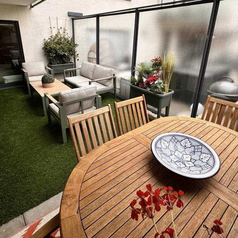 Le Cocon - Appartement rare - Grande Terrasse - Parking privé - Reims - Apartamento de 2 dormitorios con terraza - 27