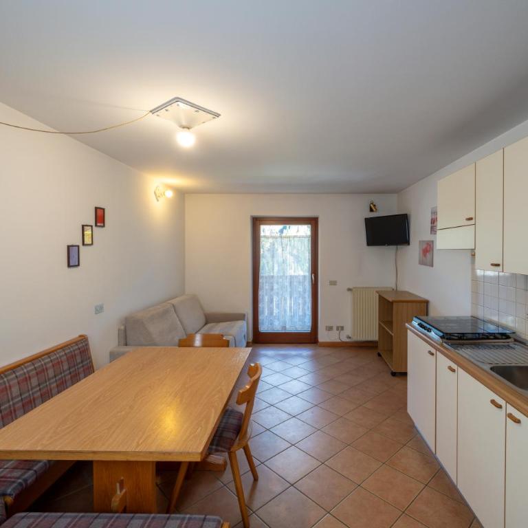 Cèsa Al Bosch - Appartamento con 1 Camera da Letto, Balcone e Vista Montagna - 10