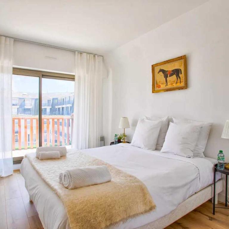 Charming Apt w- large Balcony - 2BD-4P - Deauville - Appartamento con 2 Camere da Letto e Balcone - 9