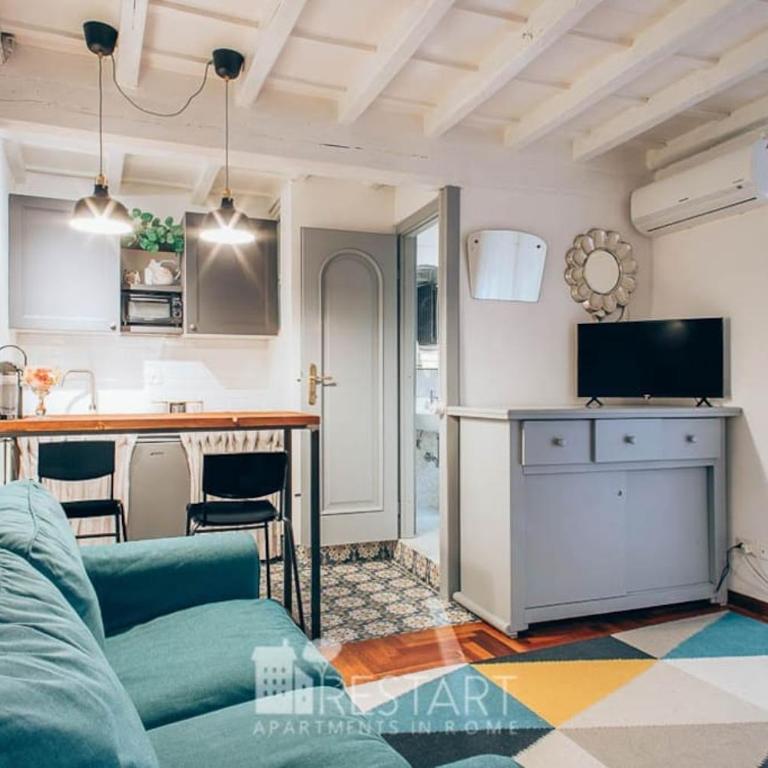 Restart Accommodations Lante - Appartamento con 1 Camera da Letto e Balcone - 9