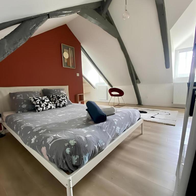 Jean Jaurès Maison Familiale 5 chambres 10 pers avec Extérieur - Linge & Ménage Inclus - Maison 5 Chambres - 1