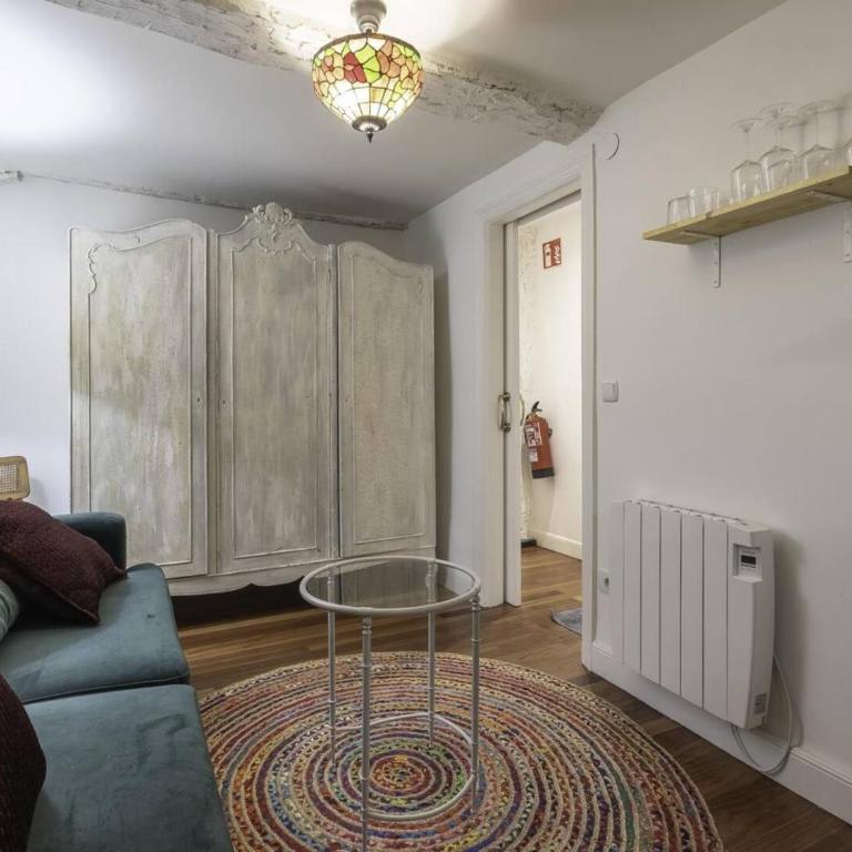 Casco Viejo, tranvía, metro, Bilbao a pie - Apartamento de 1 Dormitorio con balcón y vistas a la ciudad - 18
