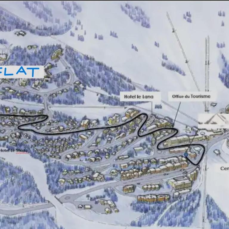Courchevel 1850 - 4 personnes - ski aux pieds - wifi gratuit - One-Bedroom Apartment - 13