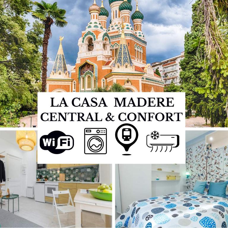 Casa Madere- Idéal Couples - Central & cosy -Train station - Tram & Supermarkets-Balcony- Washing-machine-AC - Appartement 1 Chambre - 1