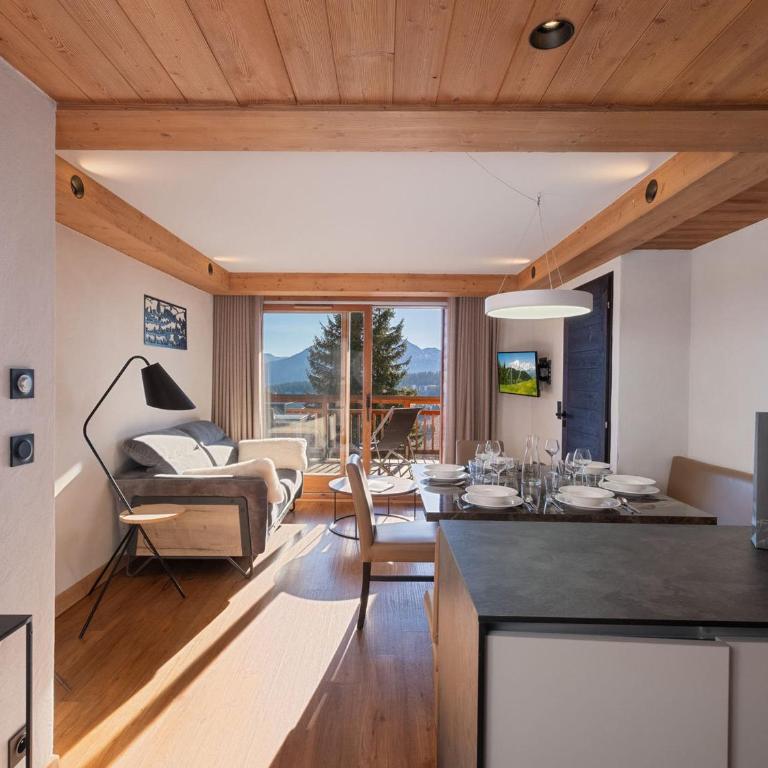 Appartement élégant aux Saisies pour 6 pers avec parking et accès bien-être - Appartement 3 Chambres - 2