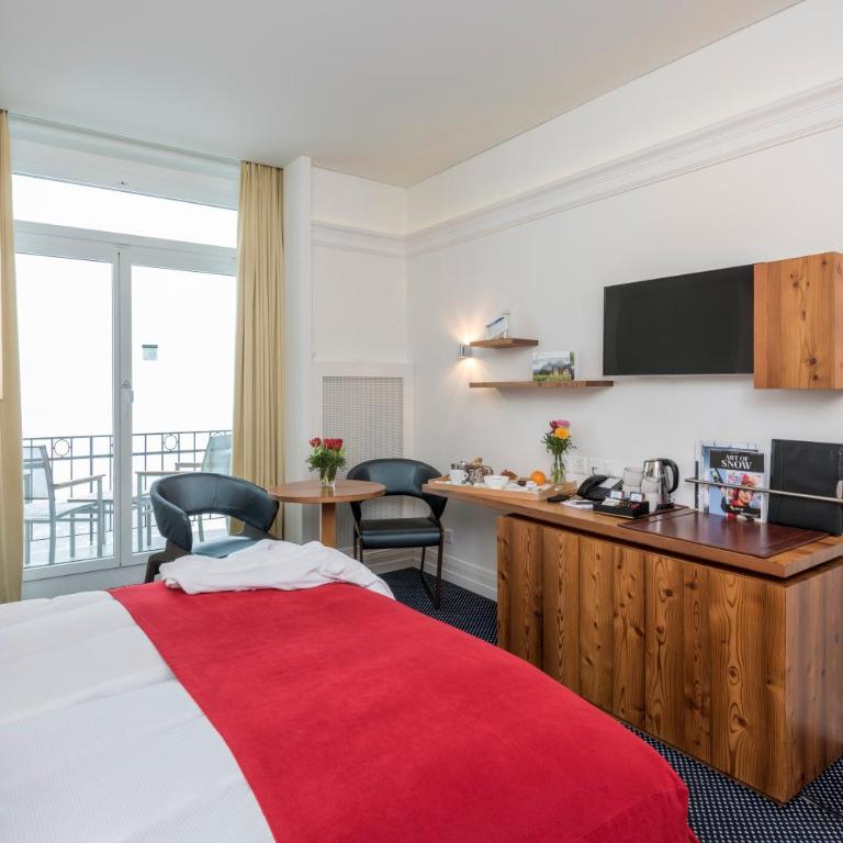 Hotel Schweizerhof St. Moritz - Doppelzimmer mit Seeblick - 4