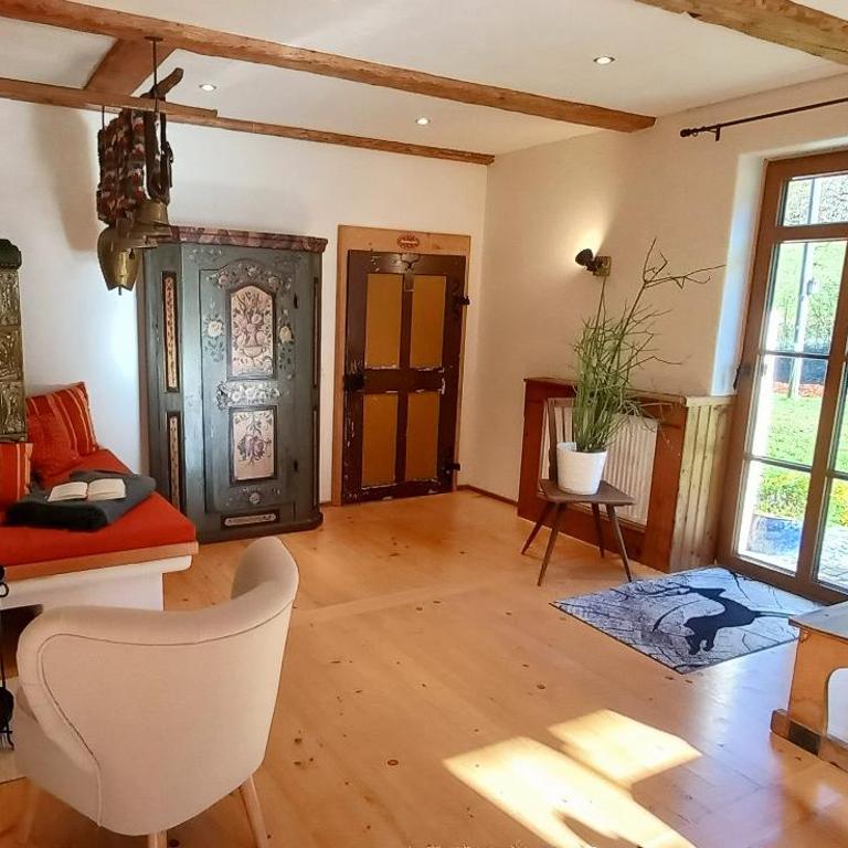 Ferienwohnung Böck, Wengen im Allgäu - Apartment mit 2 Schlafzimmern und Gartenblick - 11