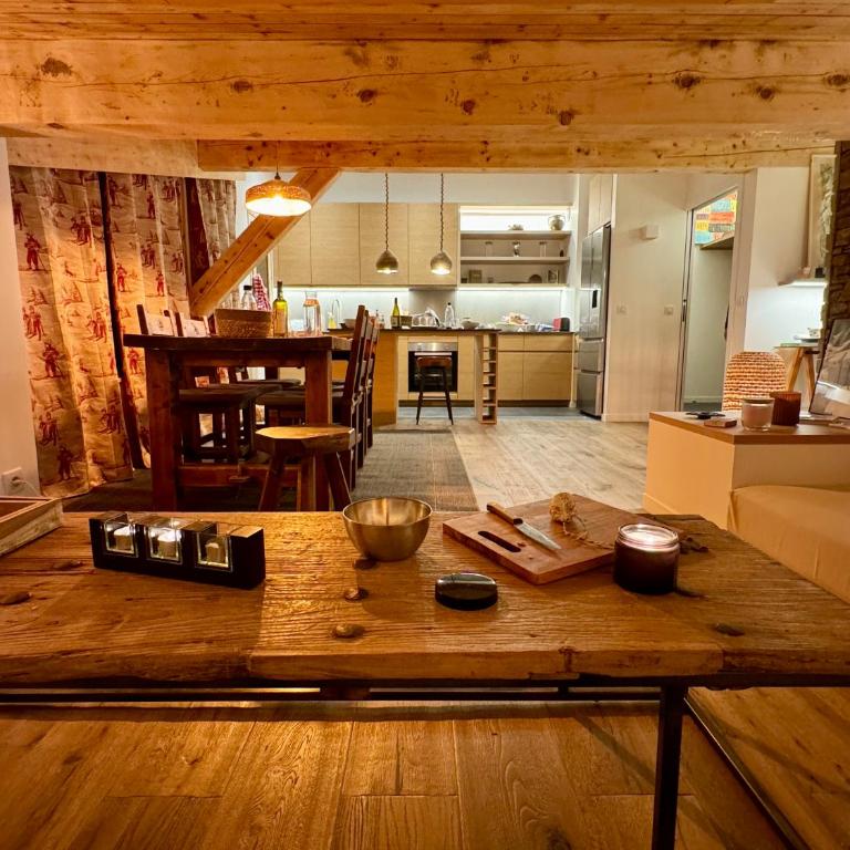 Superbe appartement rénové 110m2 - 9 pers - 4 étoiles - vue montagne - Les Contamines - Apartment - 20