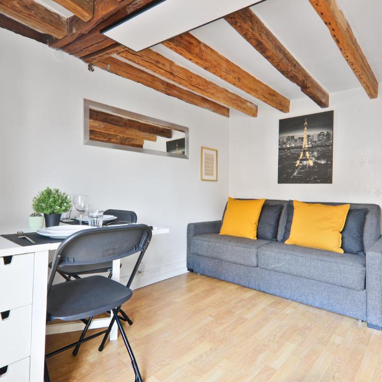 Studio Quartier Saint-Michel Notre-Dame 4 Free Netflix - Studio - 4