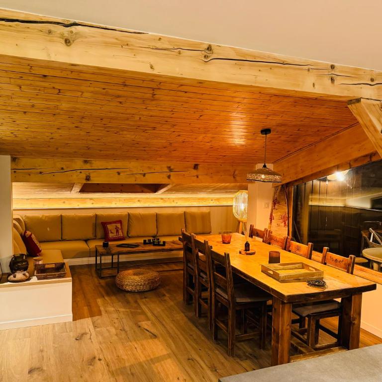 Superbe appartement rénové 110m2 - 9 pers - 4 étoiles - vue montagne - Les Contamines - Apartment - 14