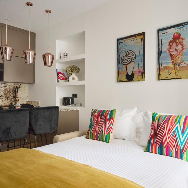 Le XV Cannes - Superior Apartment mit 1 Schlafzimmer und Balkon - 9