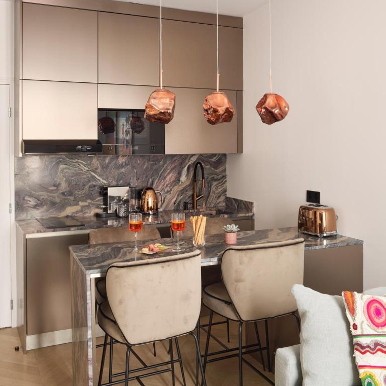 Le XV Cannes - Superior Apartment mit 1 Schlafzimmer und Balkon - 10