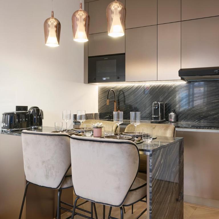 Le XV Cannes - Superior Apartment mit 1 Schlafzimmer - 9