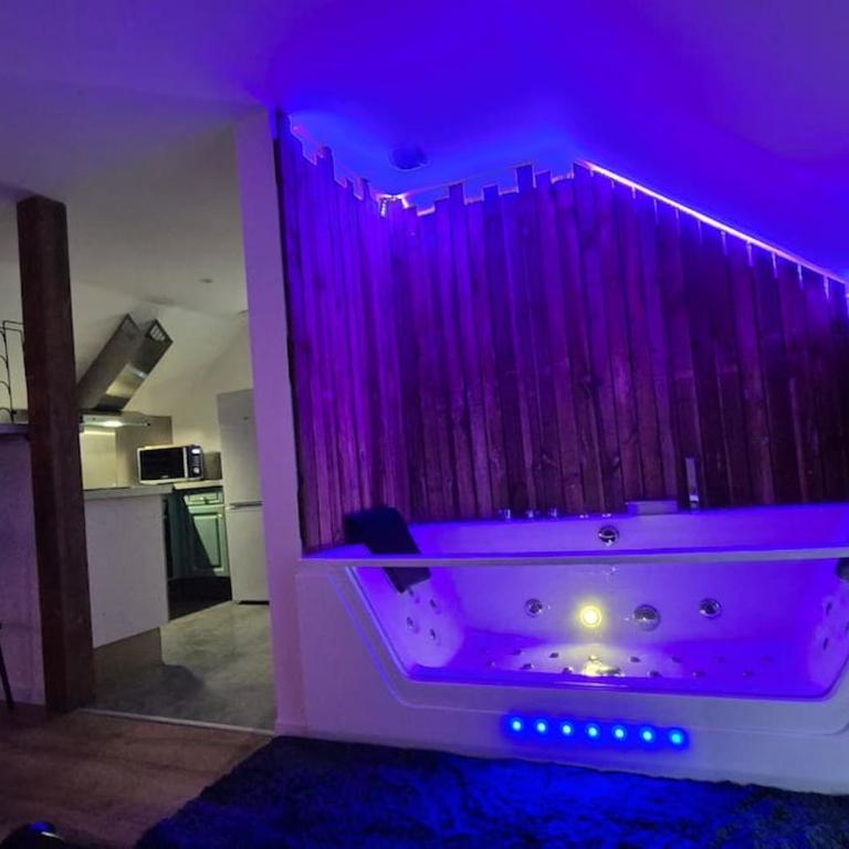 Balnéo Nuits Douces Rouen - Appartamento con 1 Camera da Letto - 6