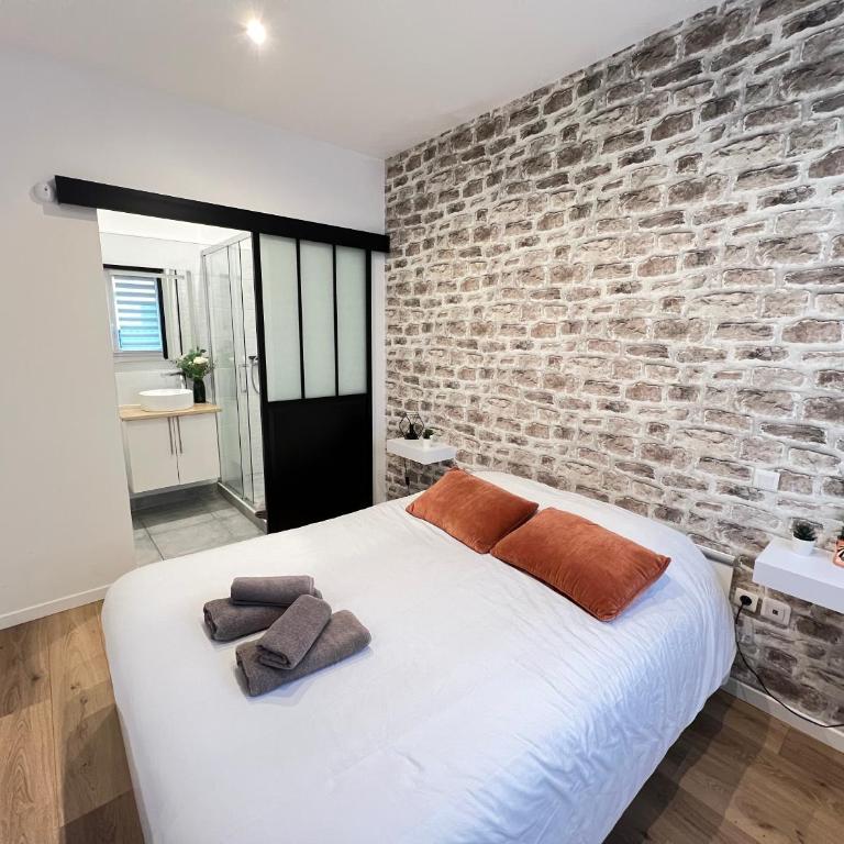 Le Rémois - Appartement rare - Cour privée - Parking - Reims - Appartamento con 1 Camera da Letto - 2