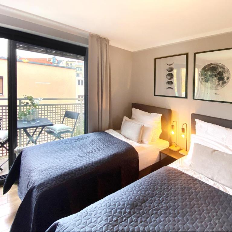 Stayando Cozy Apartment Munich City Center - Estudio con balcón - 1