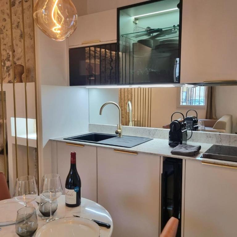25 rue Celony - Le Vendome - Jacuzzi - VideoProjecteur - Studio - 16