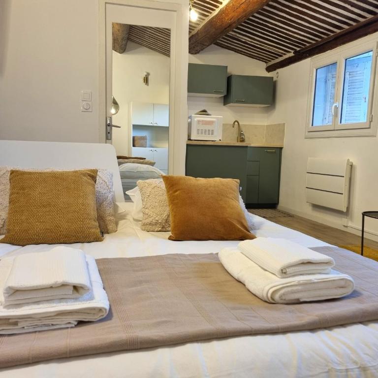 Studio lumineux clim - centre ville - Studio mit Queensize-Bett - 10
