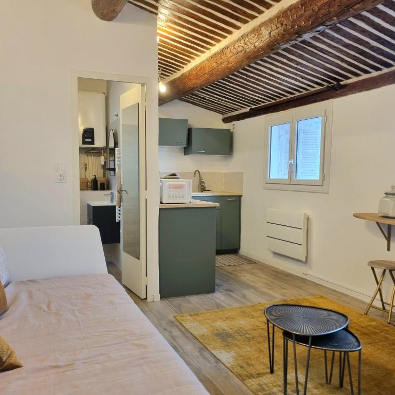 Studio lumineux clim - centre ville - Studio mit Queensize-Bett - 15