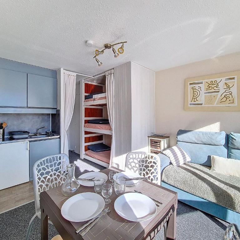 Studio confortable au pied des pistes avec balcon - FR-1-344-952 - Studio - 7