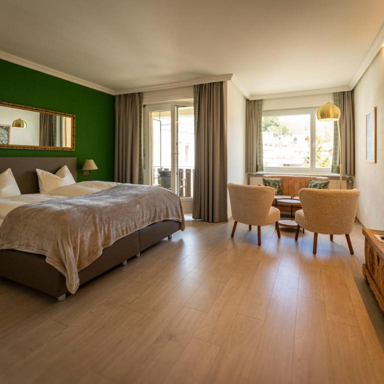 Hotel Europa Suites St Moritz - Superior Doppelzimmer mit Balkon - 2