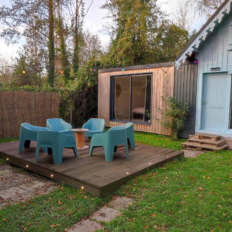 Cabane bleue des Hortillonnages - Maison 2 Chambres - 37