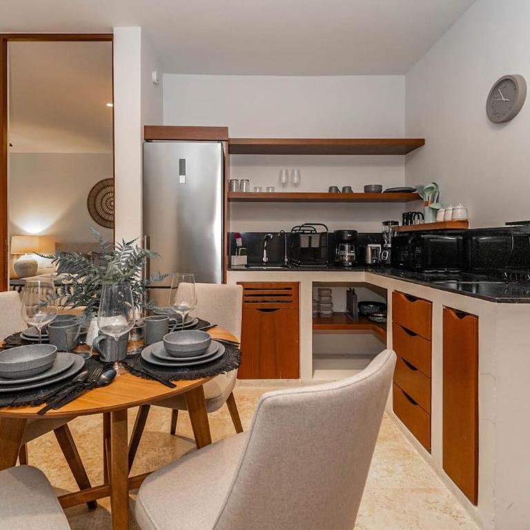 Lux 2BR Suite with Jungle Views, Pool, Gym at NHOA Tulum - Apartment - 5