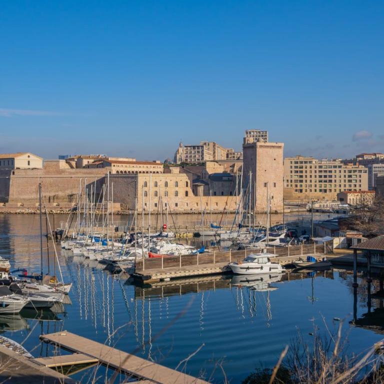 Le Pharo, emplacement exceptionnel 2 minutes du vieux port appartement rénové - Appartement 1 Chambre - 23