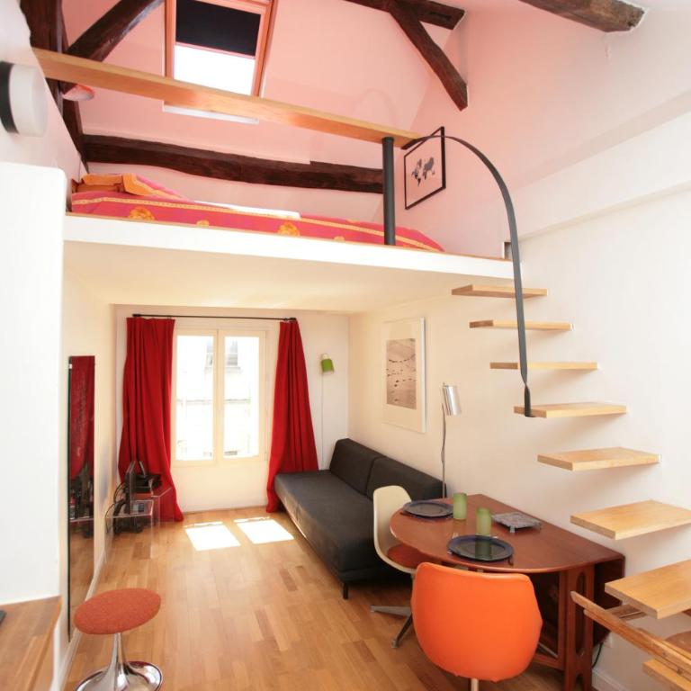 Marais Studio with Mezzanine - Studio avec Mezzanine - 1