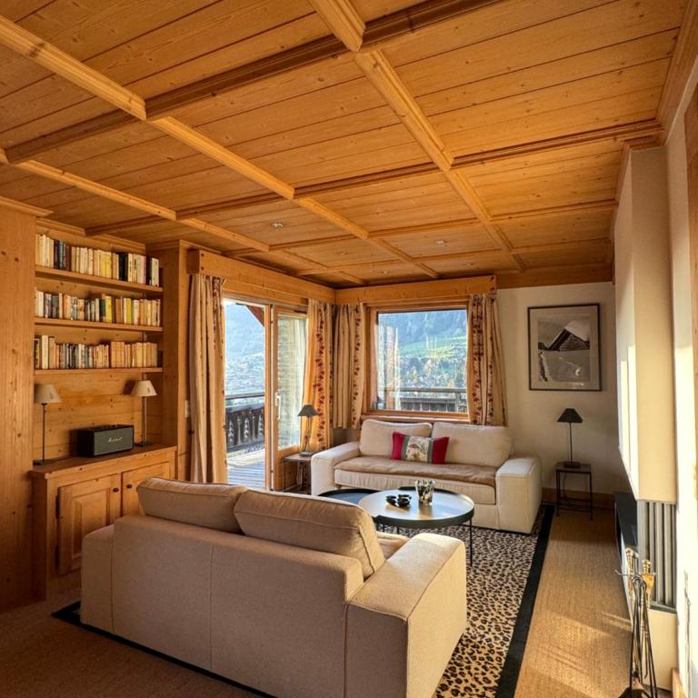 Loue chalet Megève proximité pistes Rochebrune et centre-ville - Chalet - 7
